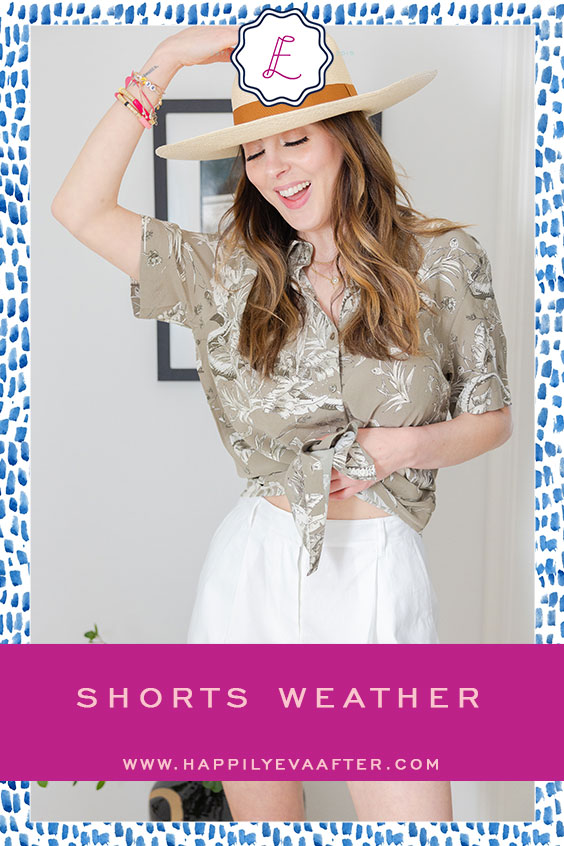 Eva Amurri shares her short options for the summer weather