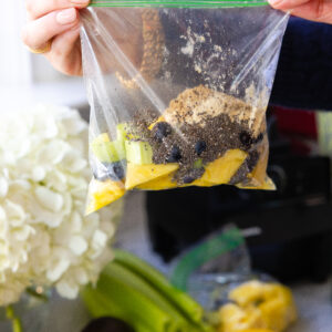Eva Amurri reshares her Healthy Smoothie Freezer Bags