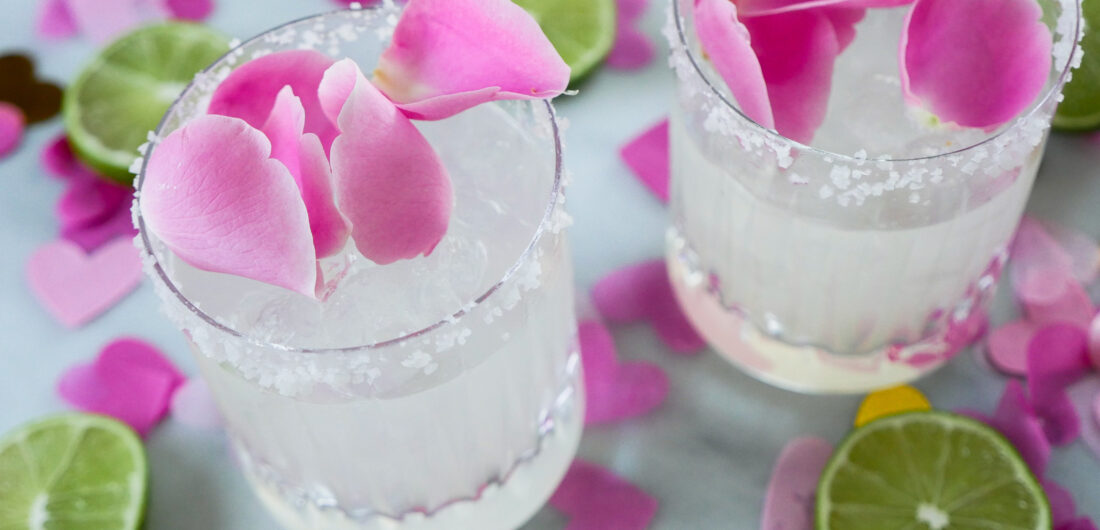 Eva Amurri shares a Rosewater Margarita recipe for Valentine's Day