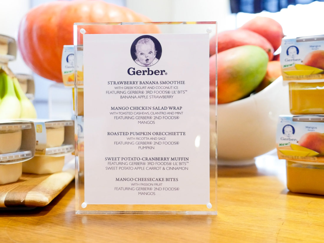 gerber chunky baby food