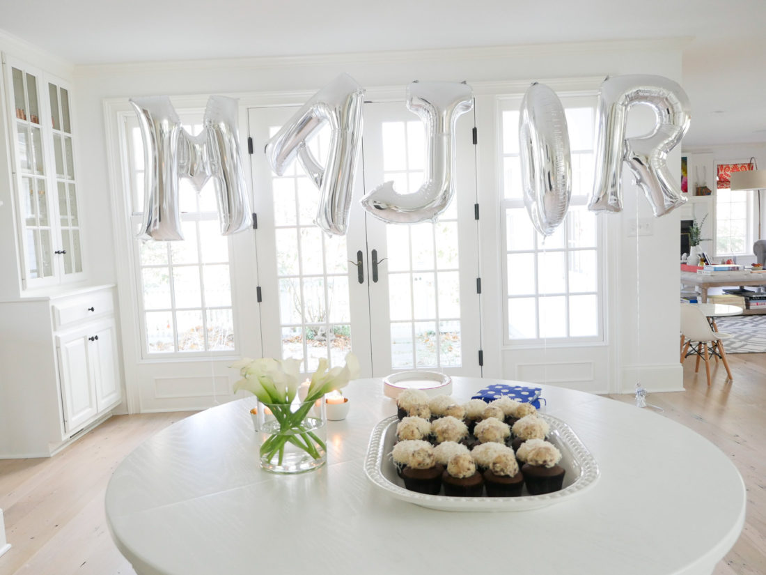 Eva Amurri Martino sets the scene for her son Major James' sip and see party