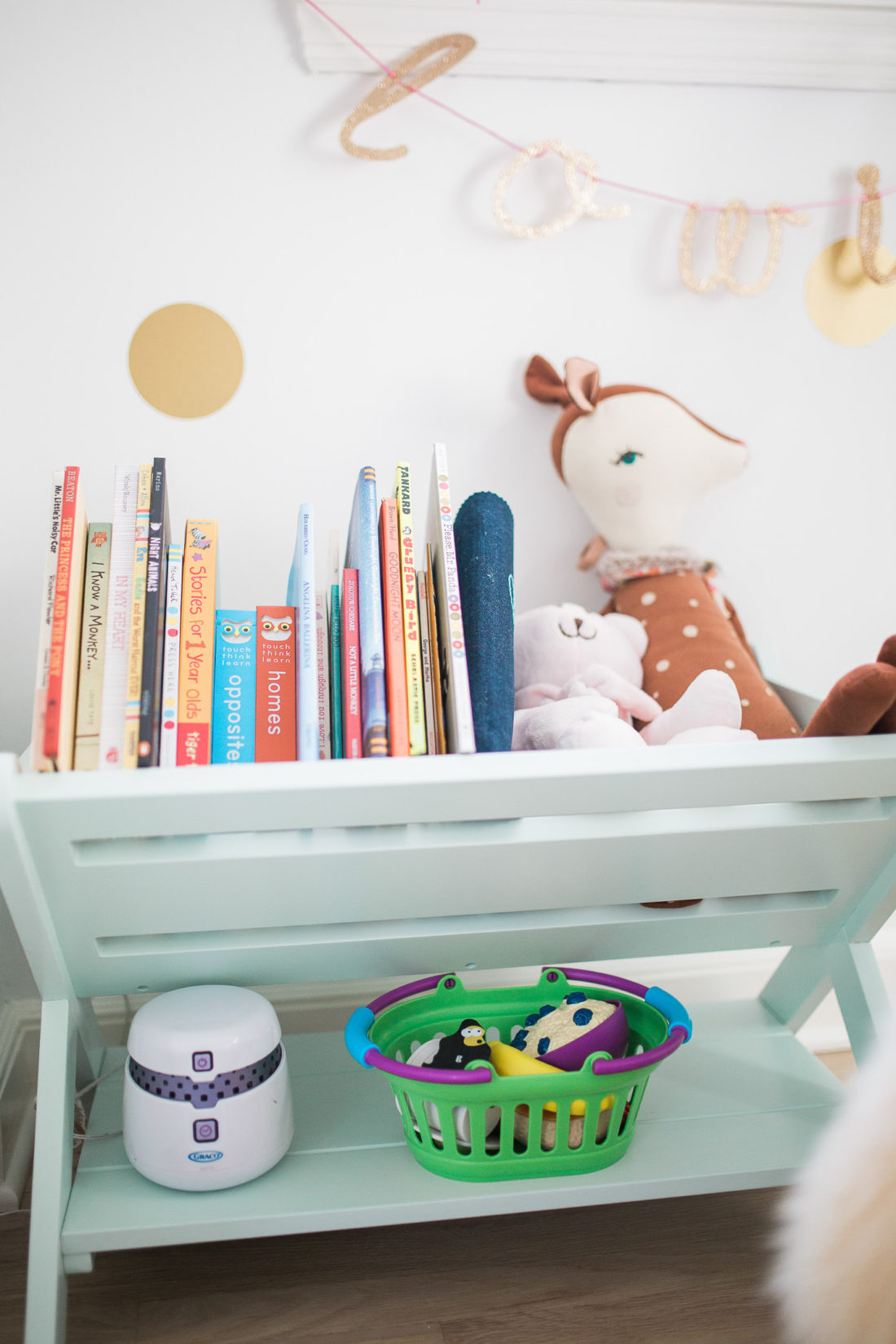 Marlowe Martino's bedroom, as designed by her mother Eva Amurri Martino of lifestyle and motherhood blog Happily Eva After