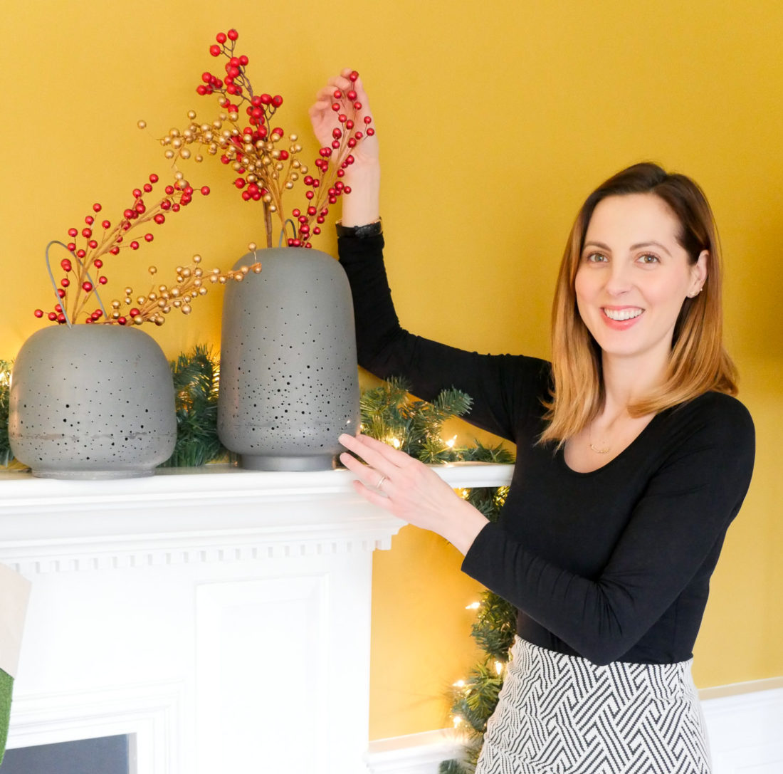 Eva Amurri Martino decorates her home for the Christmas Holiday