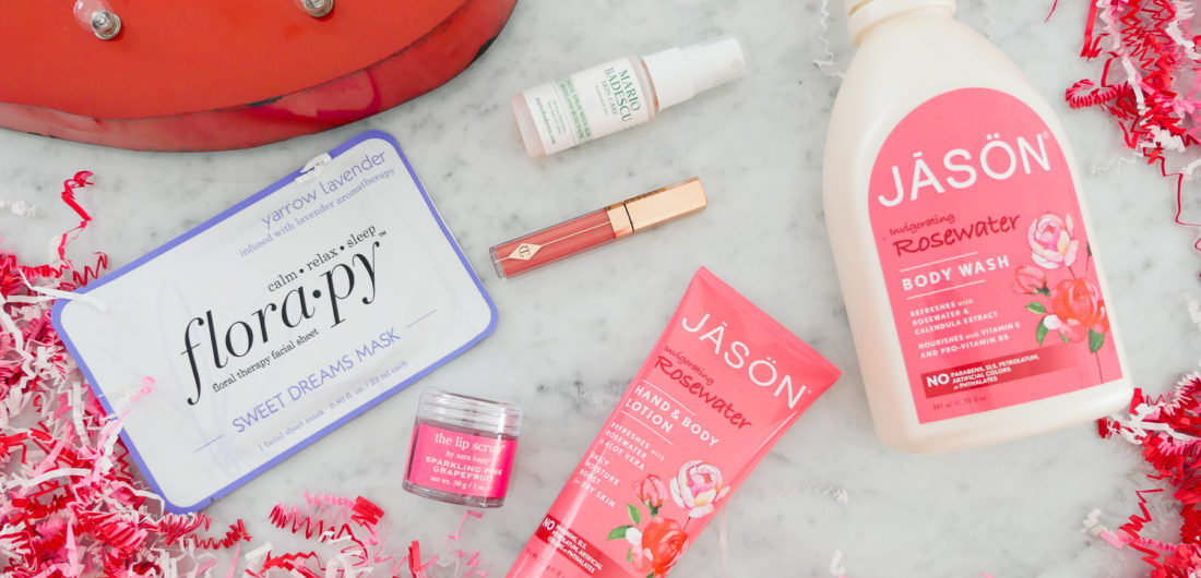 Eva Amurri Martino shares her roundup of monthly beauty products for february with a Valentine's Day theme
