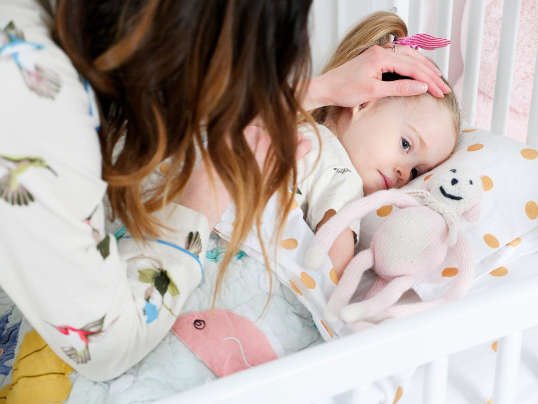 Marlowe Martino snuggles up in her big girl bed