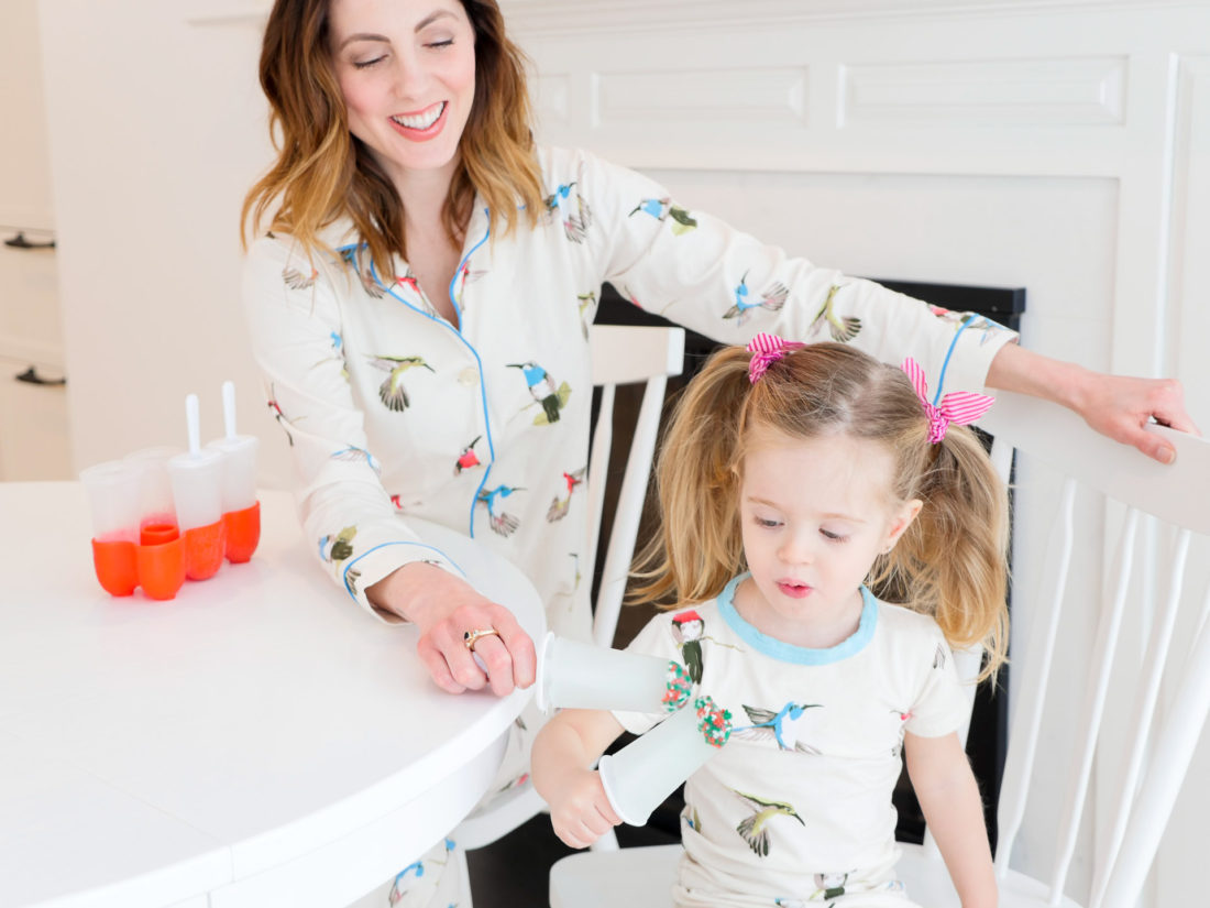 Eva Amurri Martino and Marlowe Martino share some ice cold Sparkle Pops