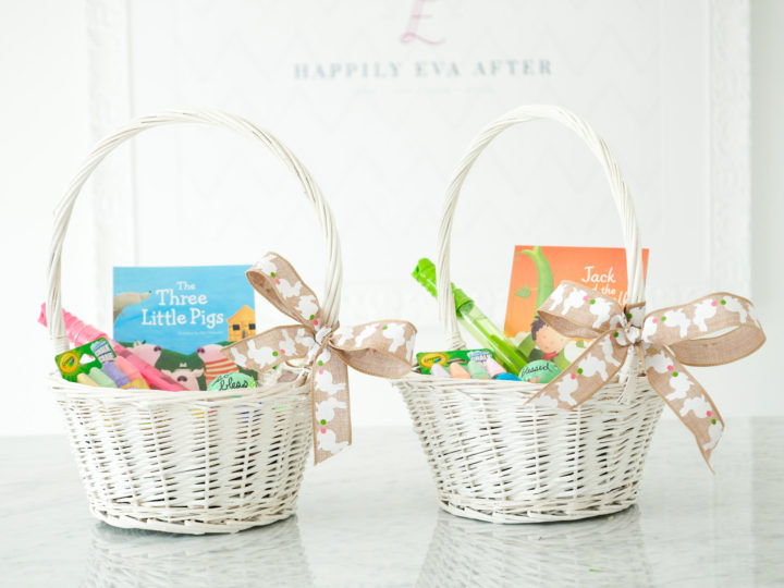 Filled shop easter baskets