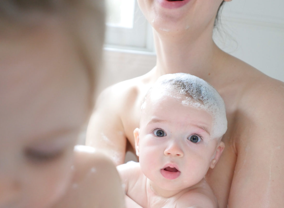 Major Martino takes a bath with bubbles