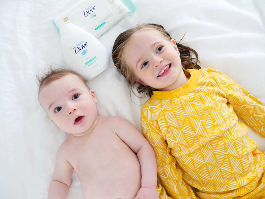 Marlowe and Major Martino snuggle in their Pajamas before bed