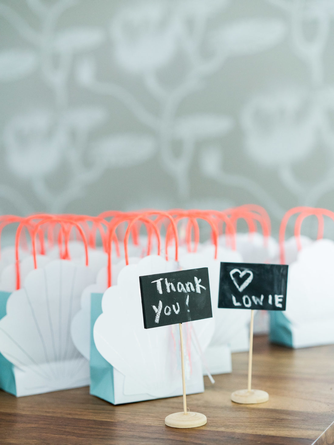 Goodie Bags at Marlowe Martino's third birthday party