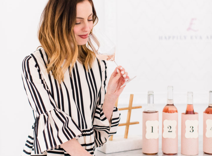 Eva Amurri hosts a Rosé Tasting Party at her Connecticut home