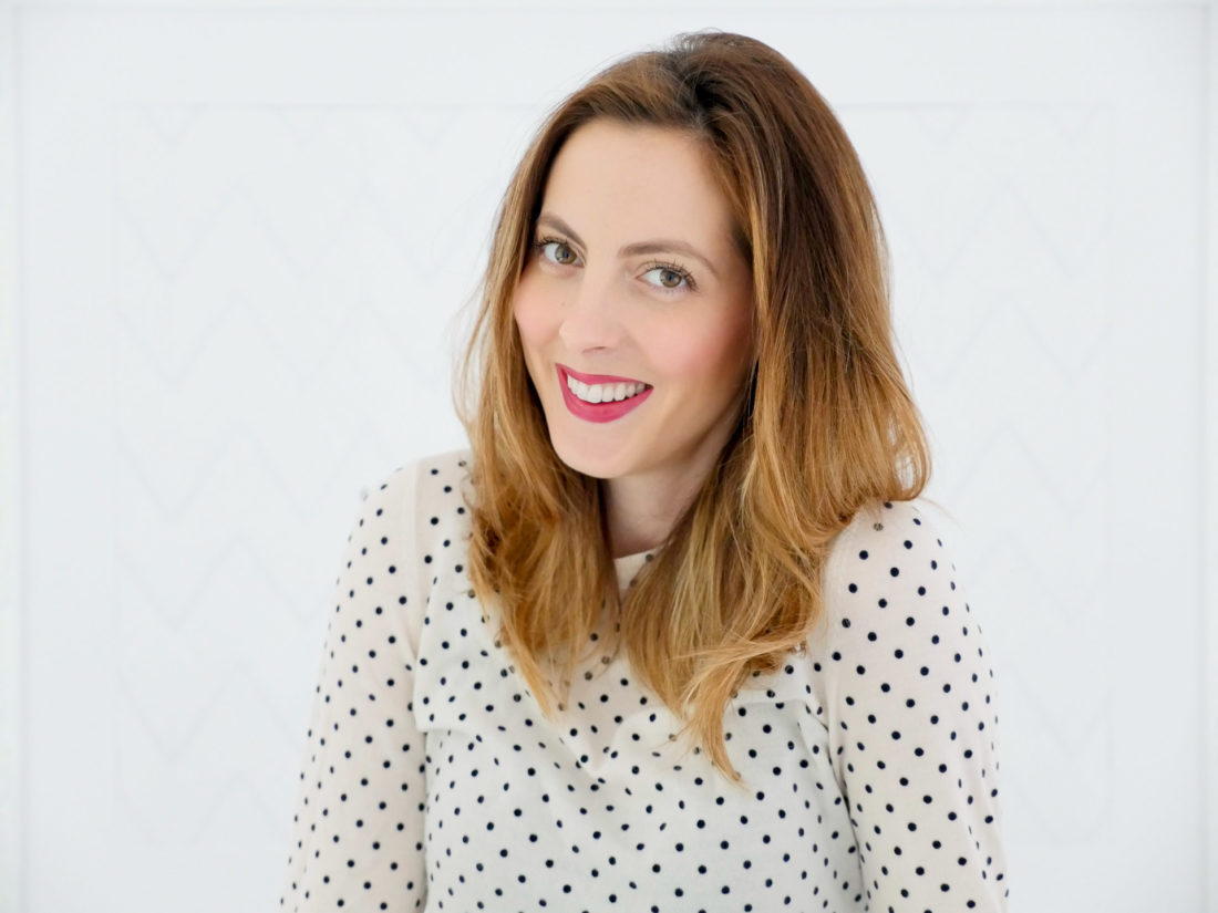 Eva Amurri Martino uses dry shampoo to refresh her two day old blowout