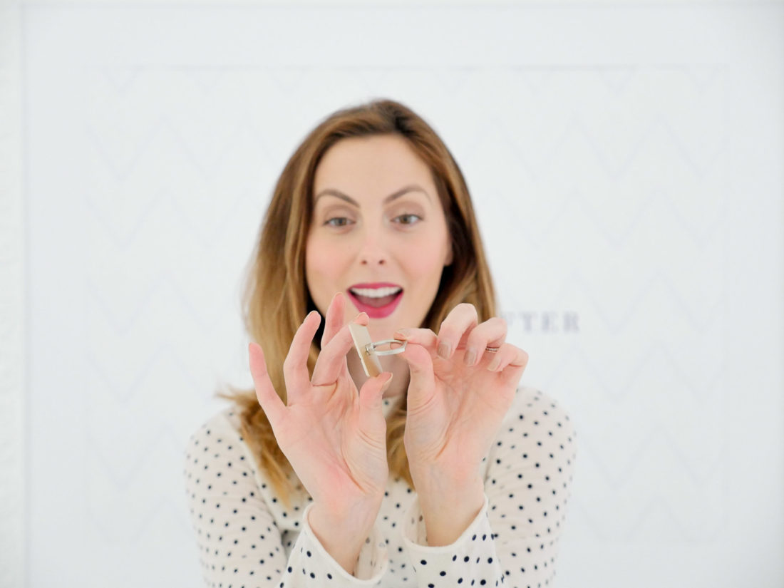 Eva Amurri Martino shows off a cell phone ring stand as part of her monthly product obsessions roundup