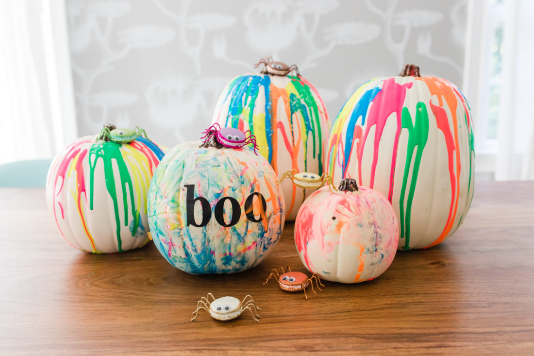 DIY Technicolor Pumpkins For Halloween – Happily Eva After