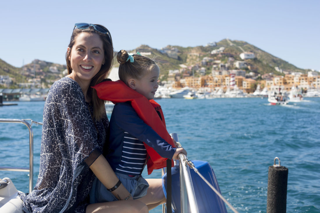 Eva Amurri Martino and three year old daughter, Marlowe, take in the sights on vacation in Mexico