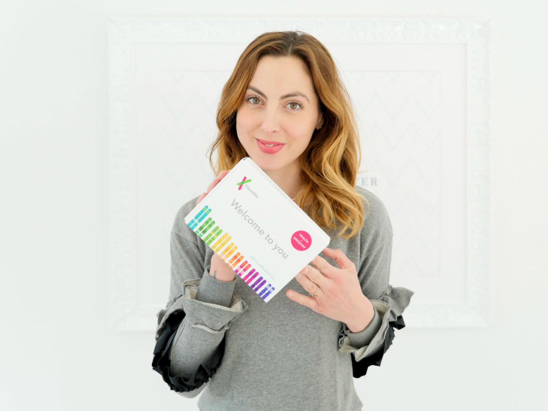 Eva Amurri Martino shares a DNA collection kit as part of her monthly obsessions post