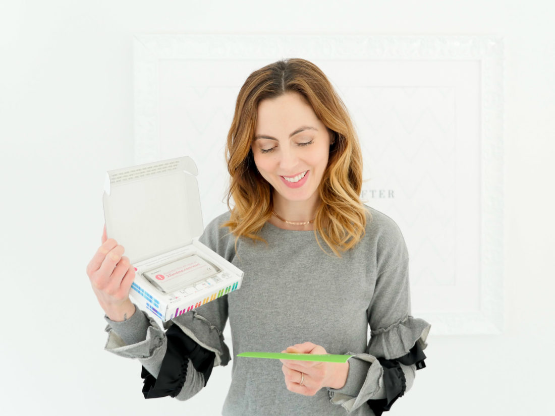 Eva Amurri Martino shares a DNA collection kit as part of her monthly obsessions post