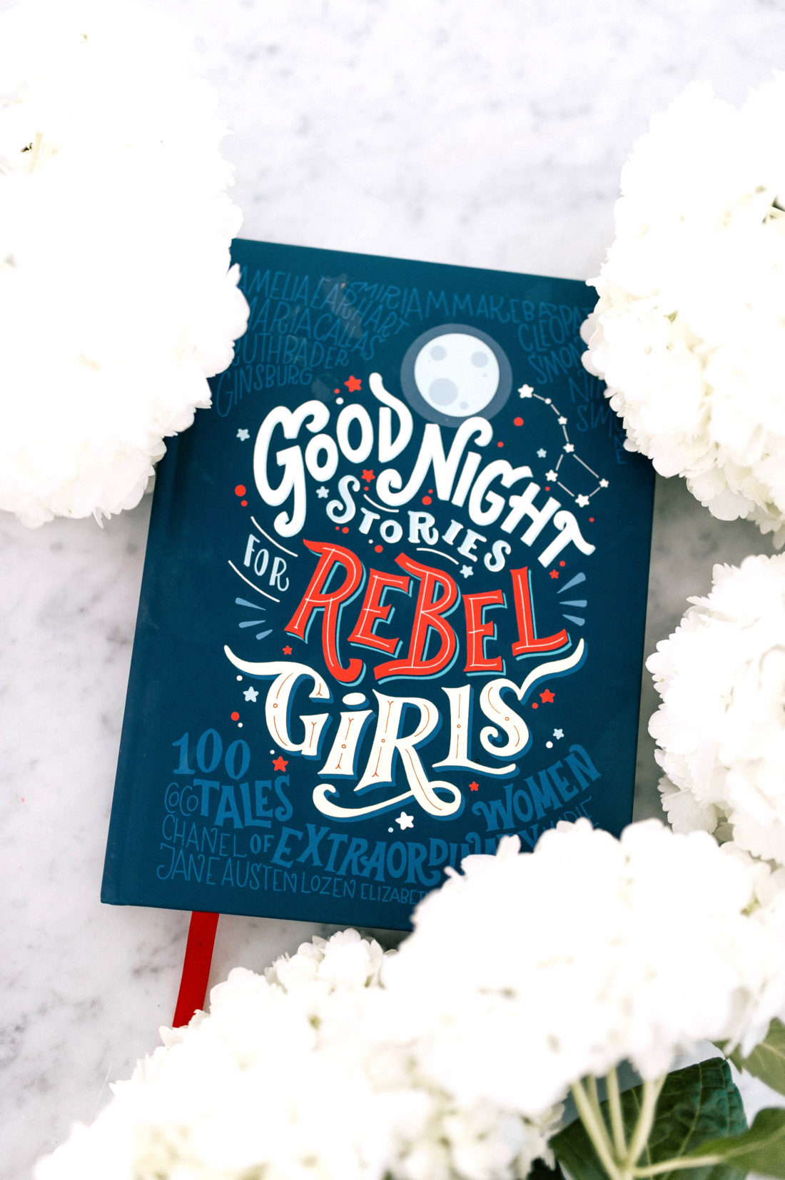 Eva Amurri Martino shares the Goodnight Book For Rebel Girls as part of her monthly obessions post 