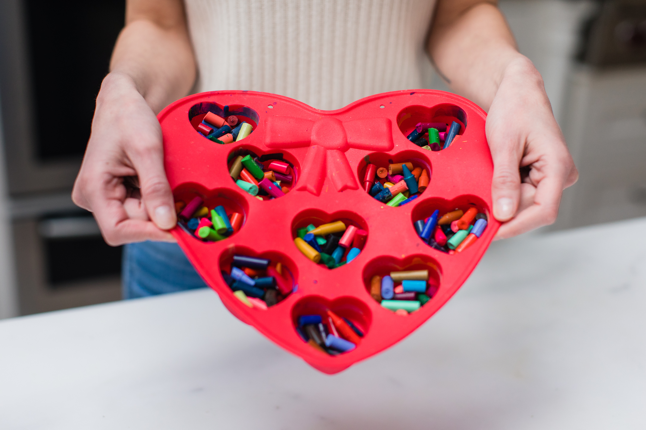 DIY Recycled Heart Crayons. - DomestikatedLife