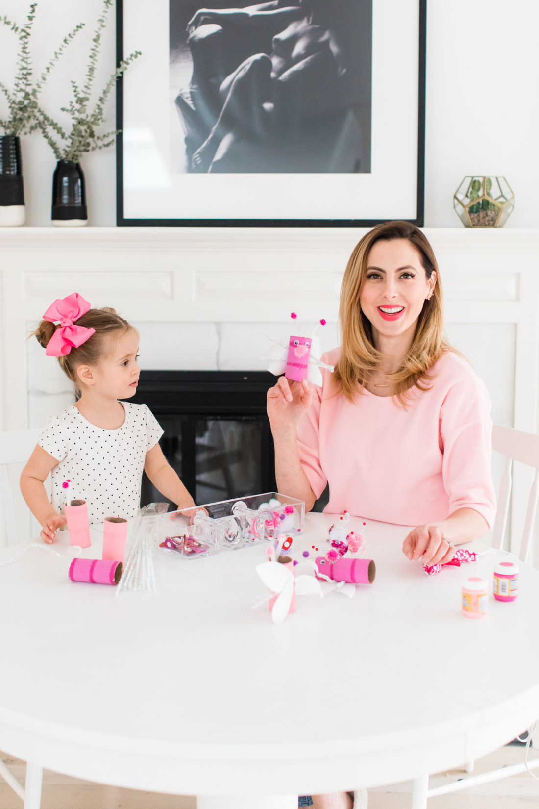 Eva Amurri Martino crafts some adorable DIY Lovebugs for Valentine's Day