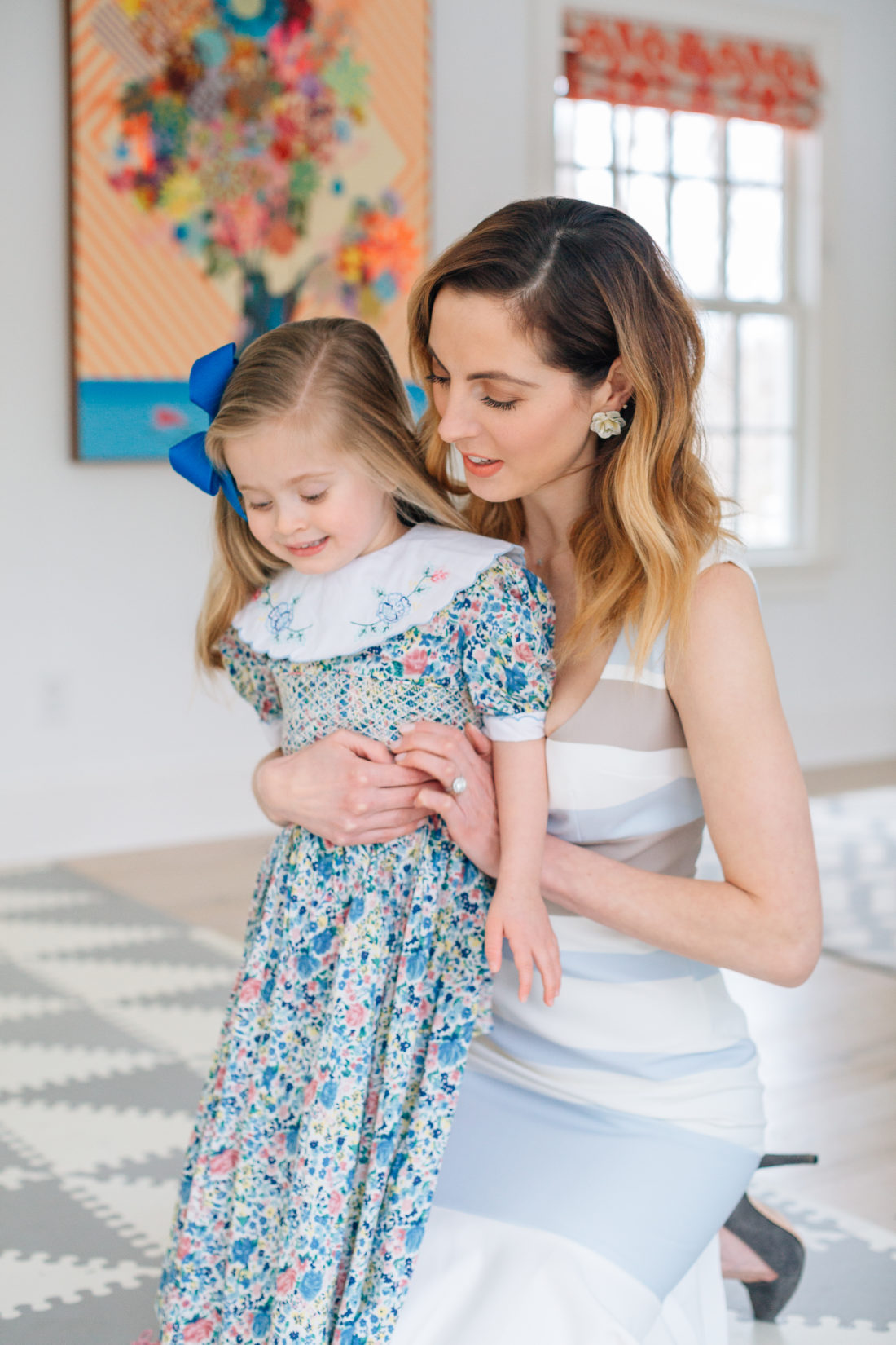 Mom and daughter easter clearance outfits