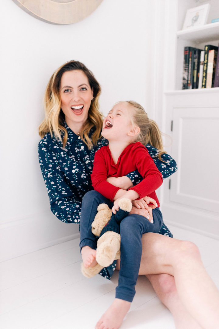 Eva Amurri Martino laughing with her daughter Marlowe