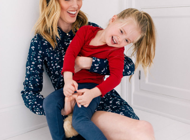 Eva Amurri Martino laughing with her daughter Marlowe