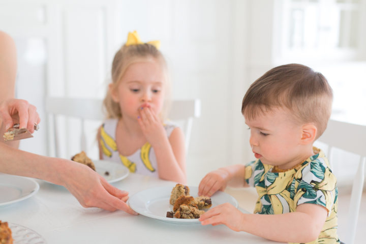 Eva Amurri Martino's kids eat dairy free banana bread