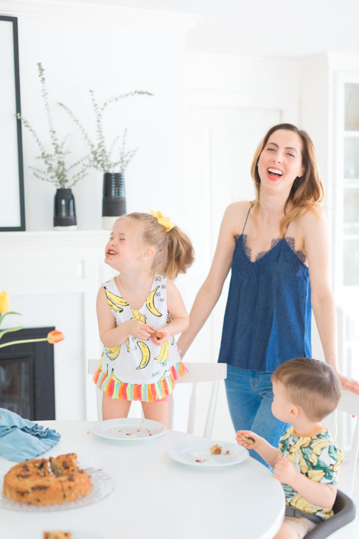 Eva Amurri Martino laughs with her kids