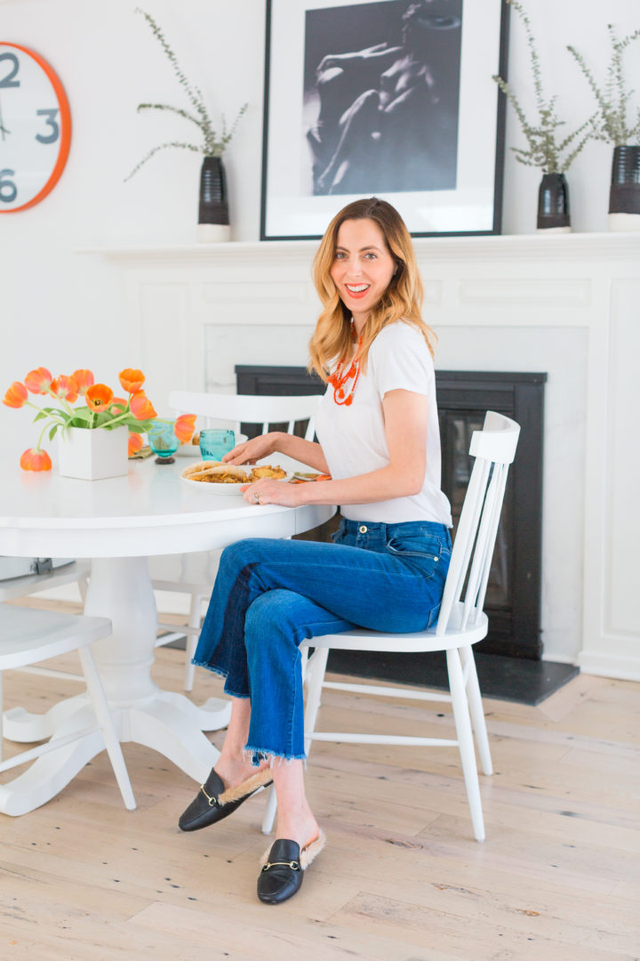 Eva Amurri Martino makes Blue Apron Chorizo Tacos.