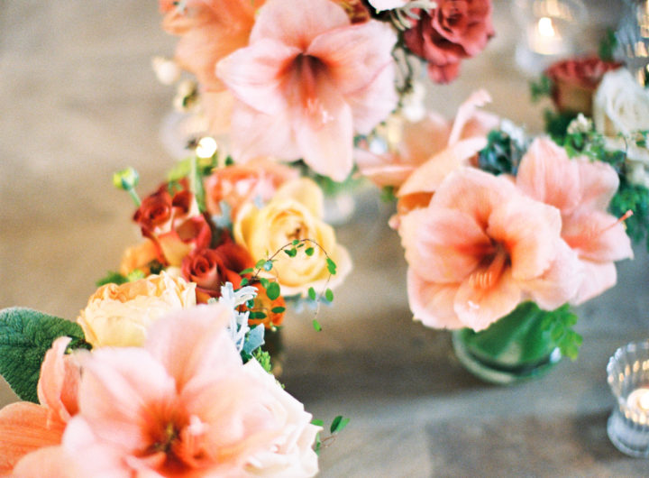 Floral arrangements at Eva Amurri Martino's Charleston wedding