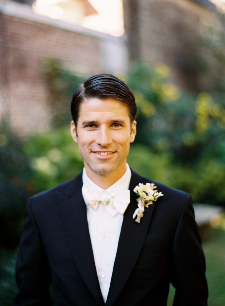 Kyle Martino's classic groom style at his wedding to Eva Amurri