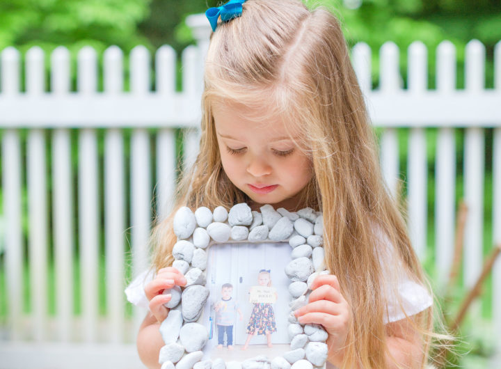 Eva Amurri shares her DIY Picture Frames for Father's Day