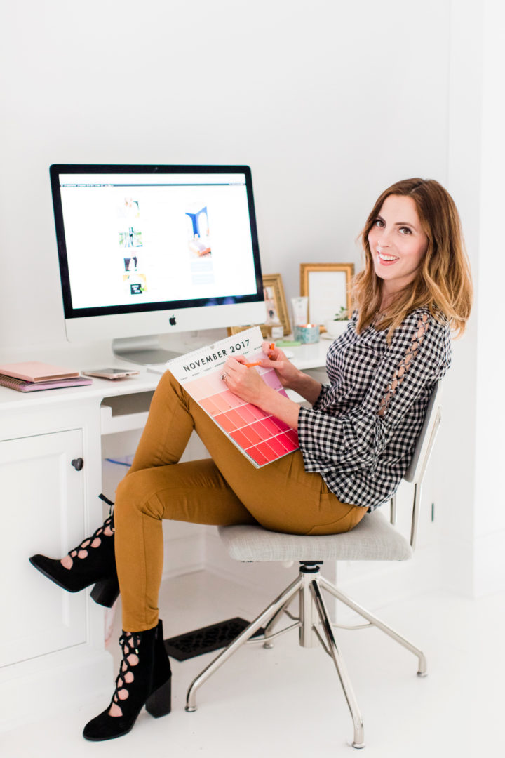 Eva Amurri Martino plans out her content calendar