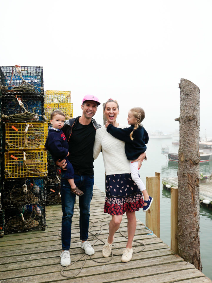 Eva Amurri Martino's family in Bar Harbor, ME.