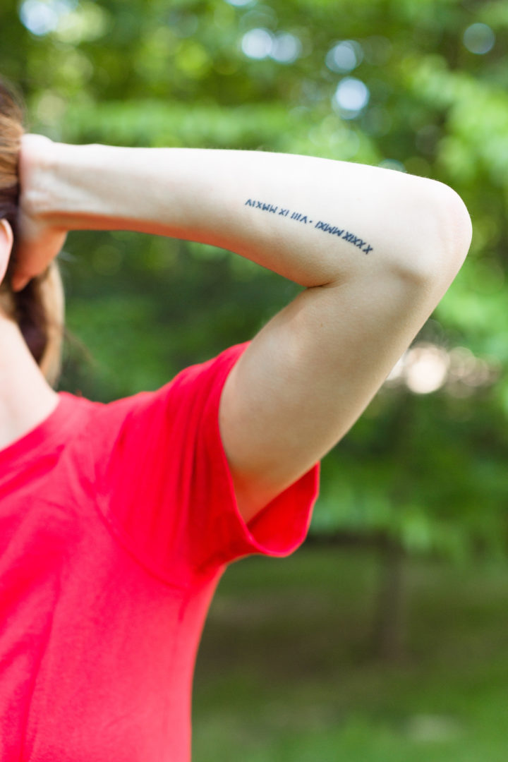 Eva Amurri Martino shows off her tattoos and the meanings behind them