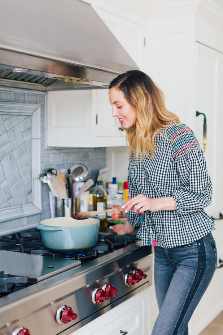 Eva Amurri Martino shares her tips for an easy rotisserie chicken dinner