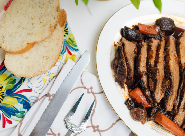 Eva Amurri Martino shares her recipe for Slow Cooker Sunday Brisket