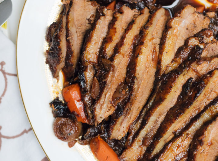 Eva Amurri Martino shares her recipe for Slow Cooker Sunday Brisket