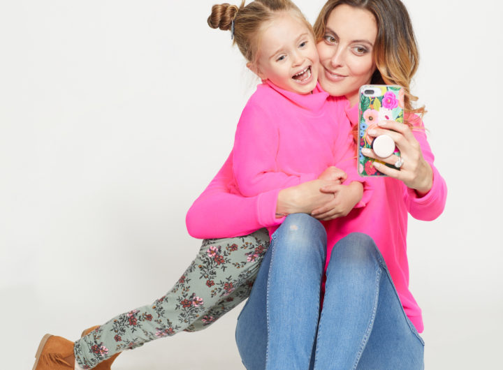 Eva Amurri Martino unveils the color of her collaborative Mother-Daughter fleece with Dudley Stephens