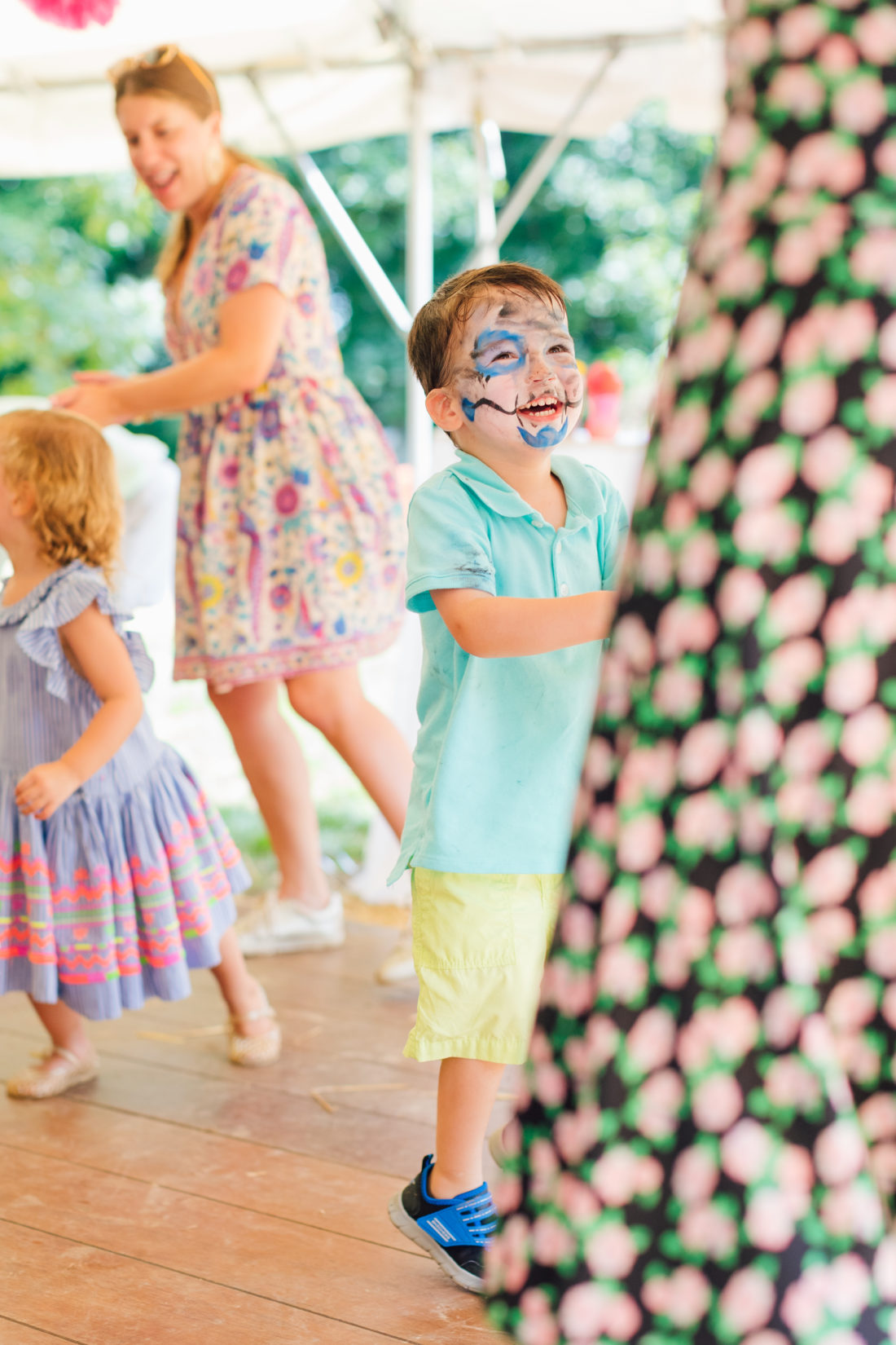 Major Martino dances at sister Marlowe's Cinco de Marlowe themed 5th birthday fiesta