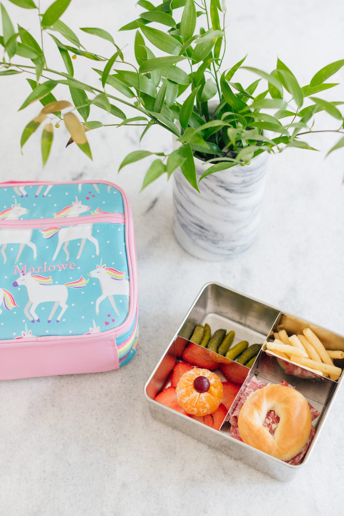 Eva Amurri Martino shows one of her 3 easy lunch box ideas