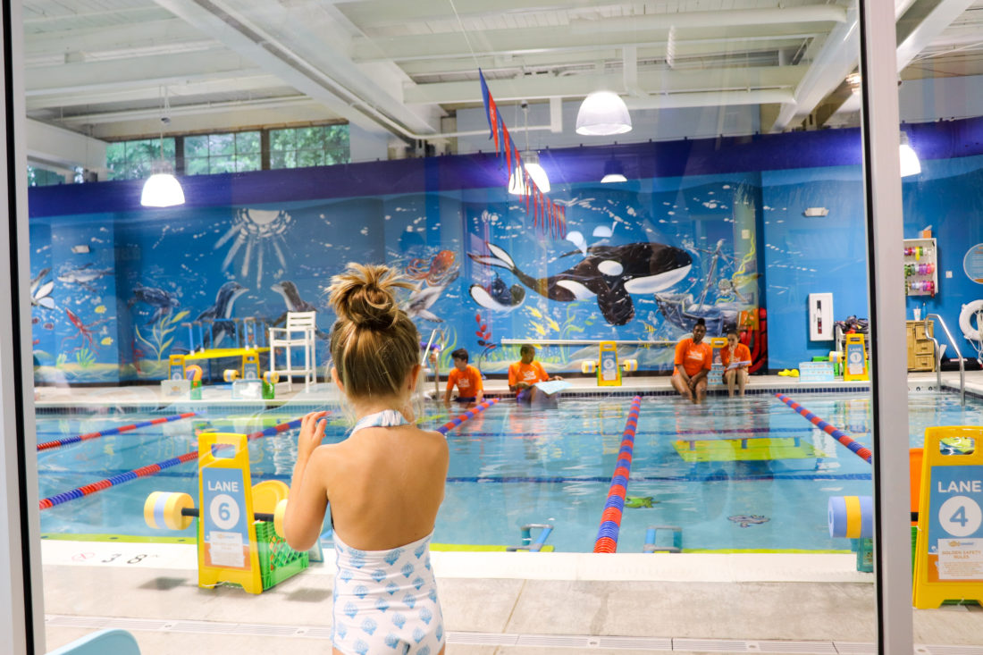 Kids water safety is a priority for the Martino family which is why they enrolled their kids in swim lessons