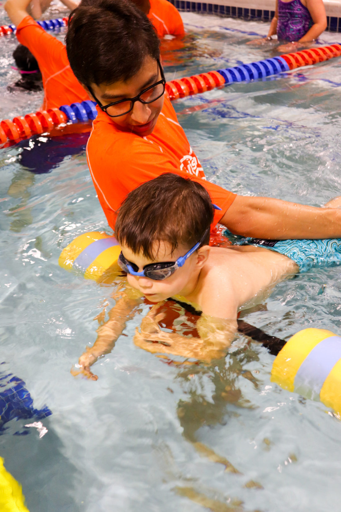 Kids water safety is a priority for the Martino family which is why they enrolled their kids in swim lessons