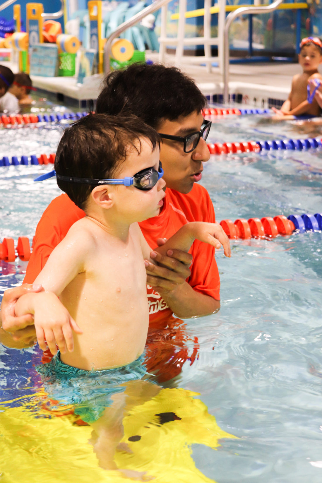 Kids water safety is a priority for the Martino family which is why they enrolled their kids in swim lessons