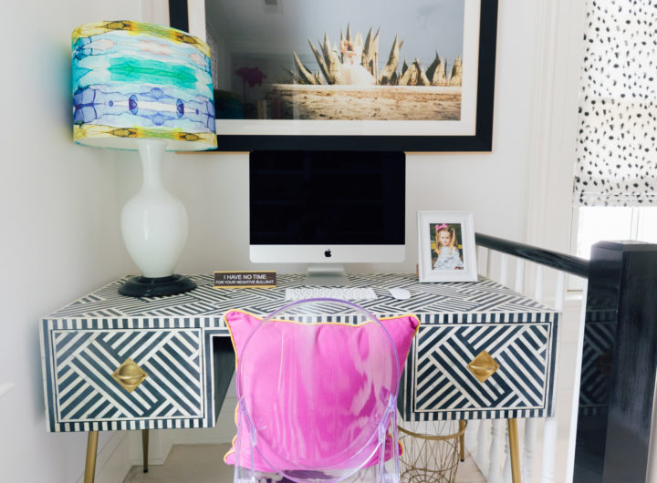 The Study Nook inside Eva Amurri Martino's Westport CT home