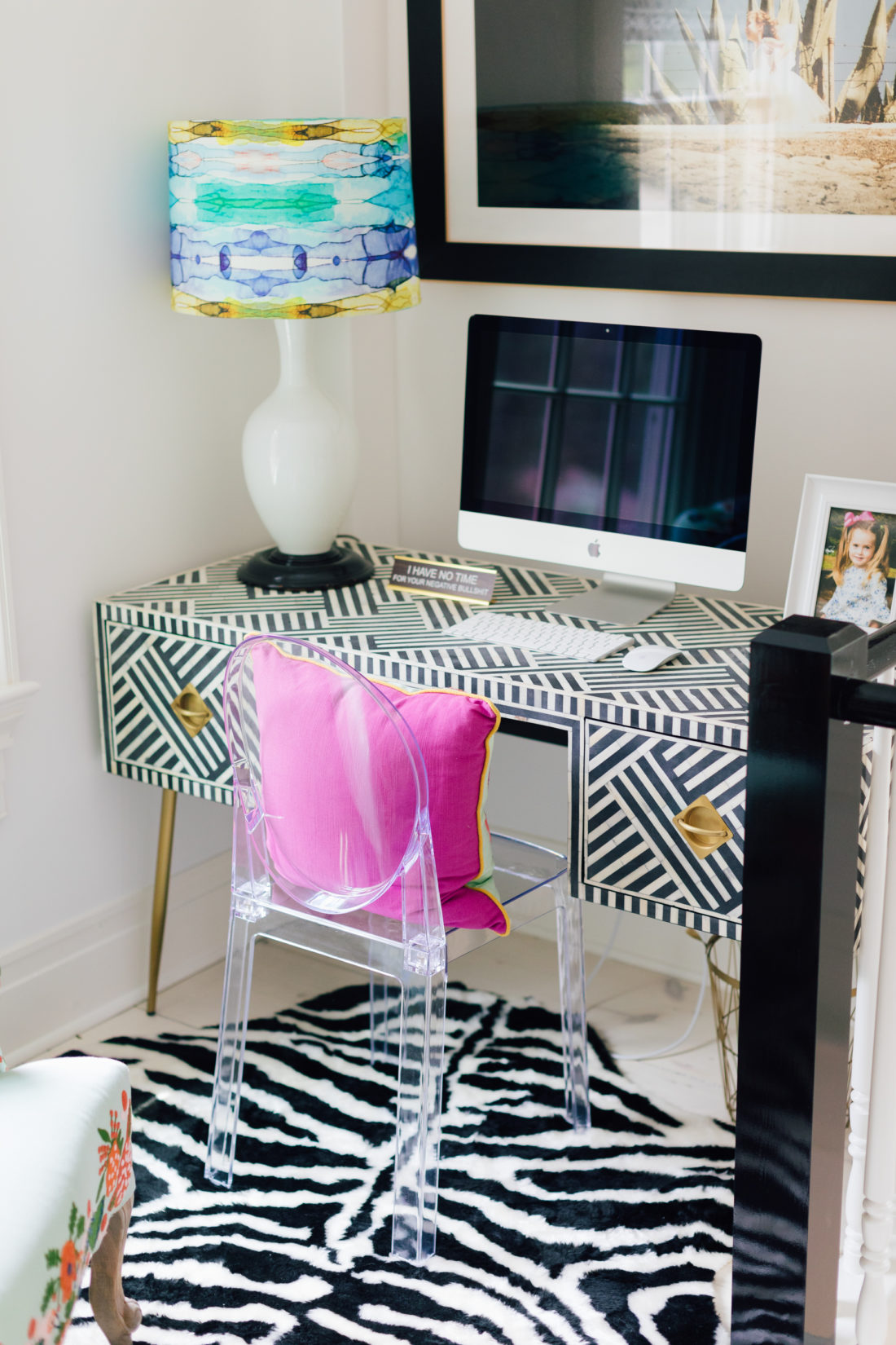 The Study Nook inside Eva Amurri Martino's Westport CT home