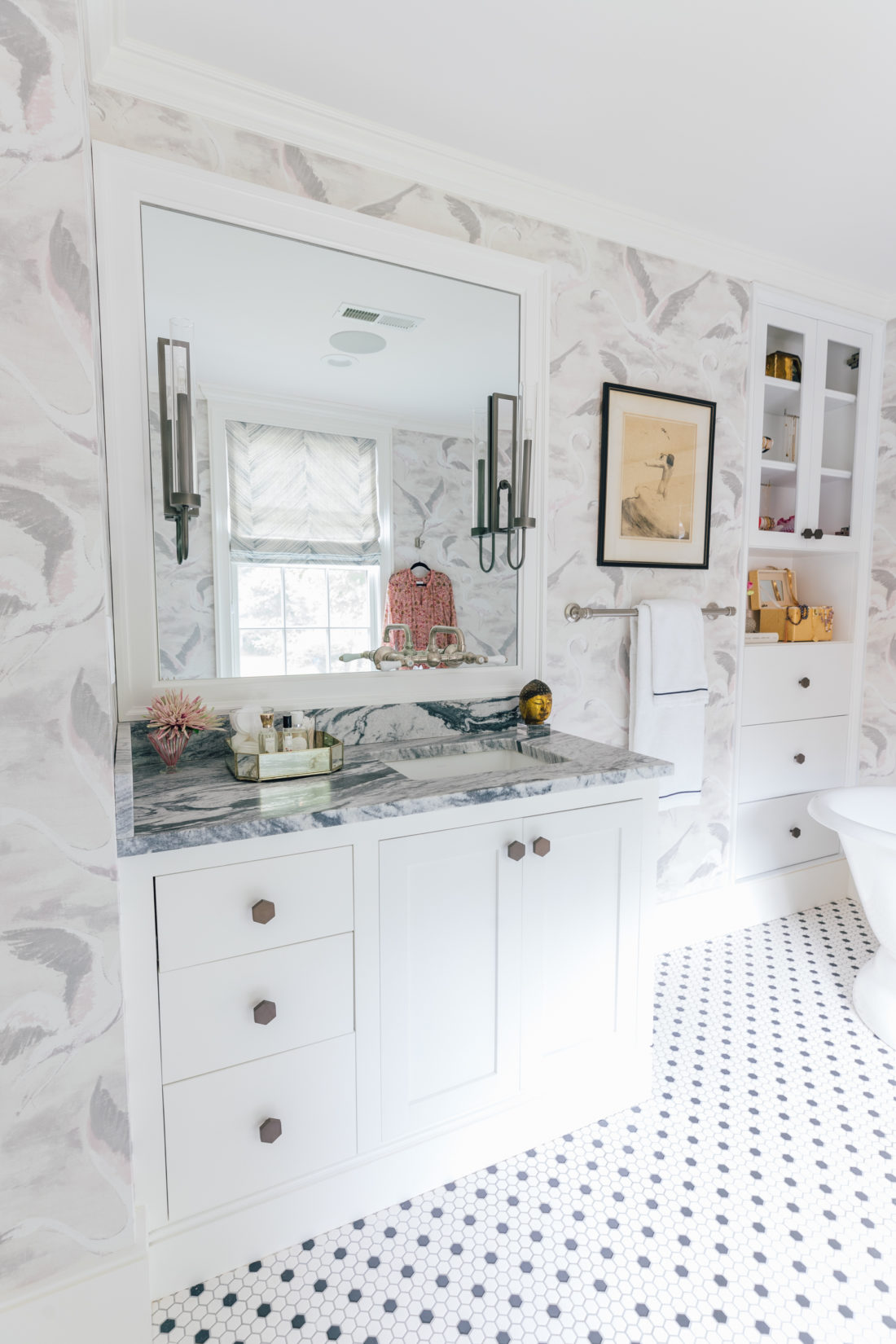 The sink in Eva Amurri Martino Master Bathroom