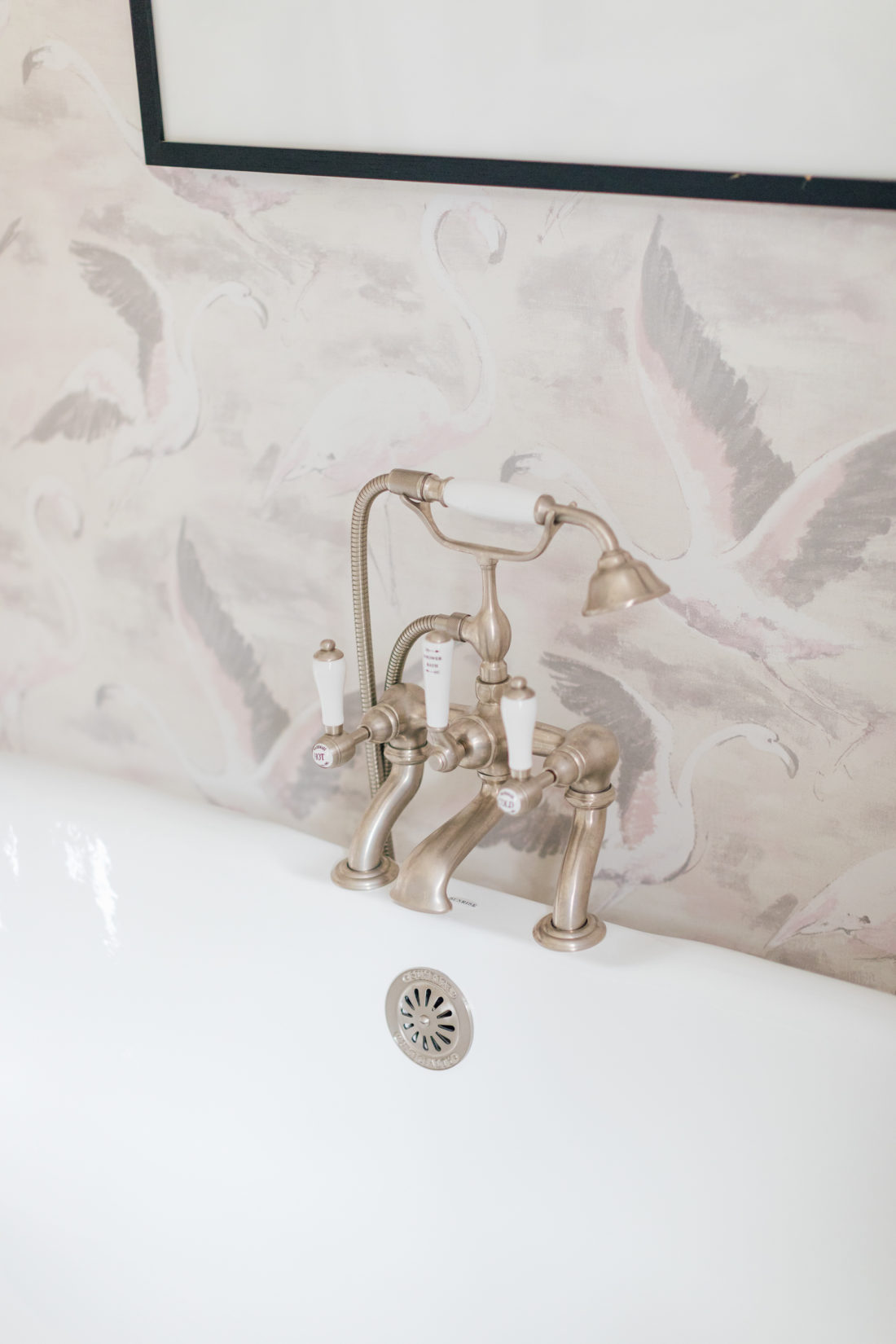 Bathtub hardware in Eva Amurri Martino Master Bathroom