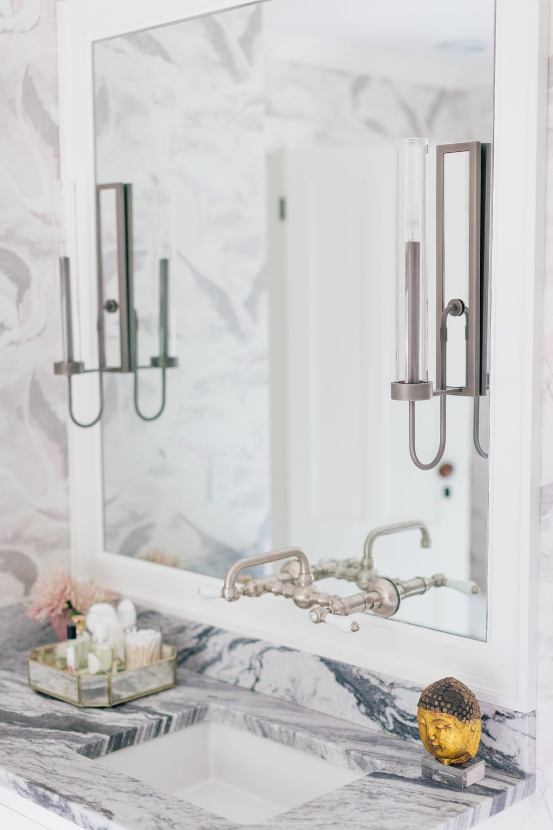 Sconces in Eva Amurri Martino Master Bathroom